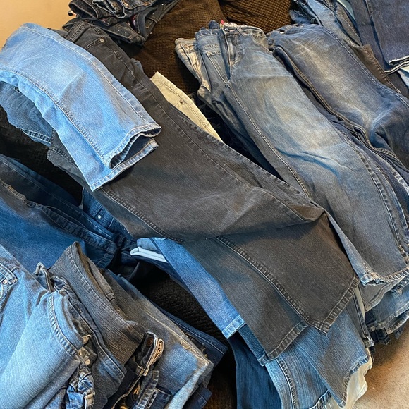 Route 66 distressed jeans rhinestones - Picture 10 of 10